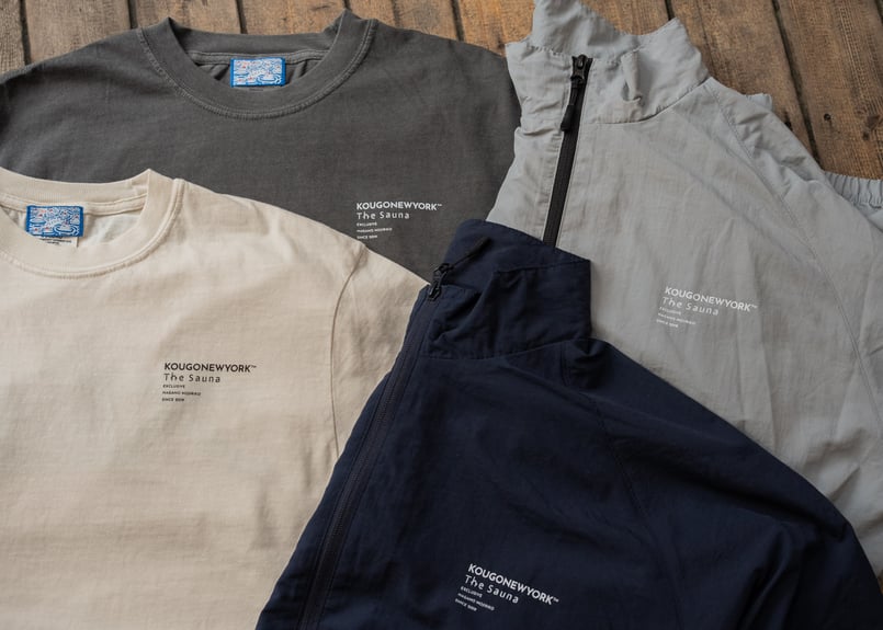 2025【KougoNewyork × The Sauna】大自然刺繍Tシャツ | The S