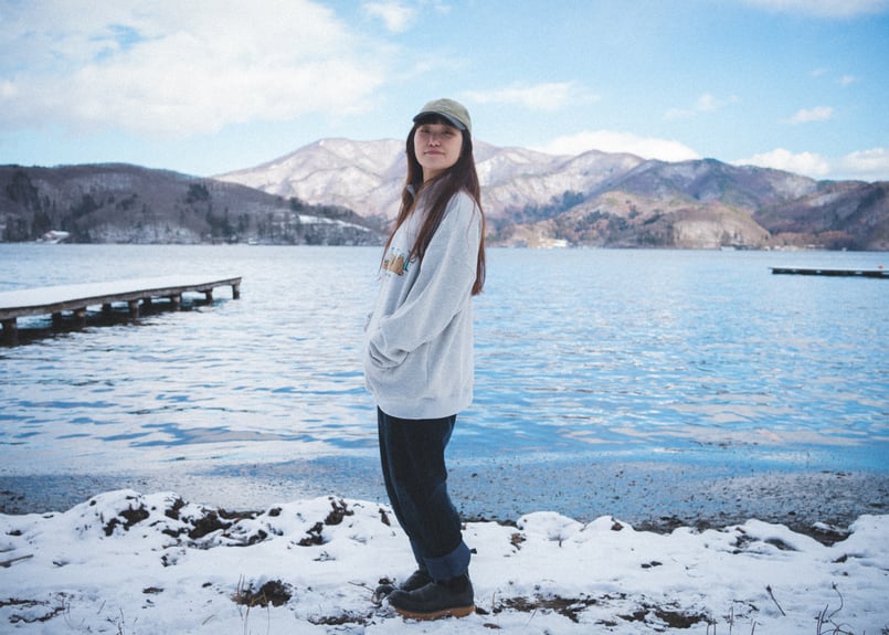 ハーフジップディープリラックスくまスウェット|The Sauna（ザ サウナ