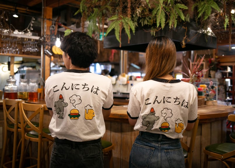 こんにちはTシャツ | The Sauna（ザ サウナ）のオンラインストア