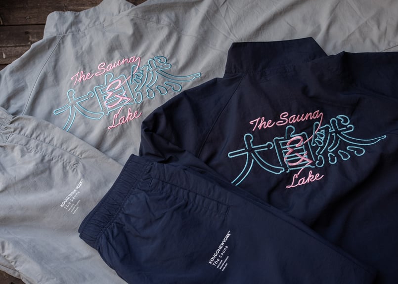 2025【KougoNewyork × The Sauna】刺繍大自然ジャケット | The