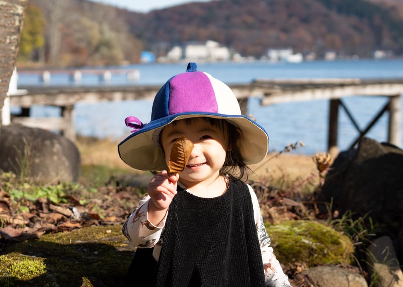 Kids】UKIYOサウナハット あお・むらさき・みずいろ・あいぼりー | The