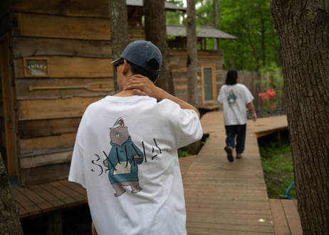 ポンチョクマ Tシャツ|The Sauna（ザ サウナ）のオンラインストア