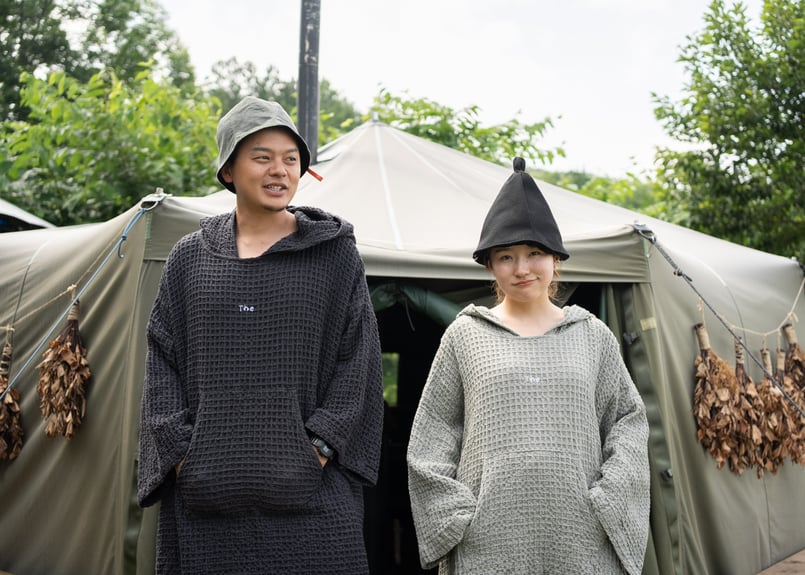 LUHTA [ルフタ] ×The Sauna コラボ サウナポンチョ | The Sauna（