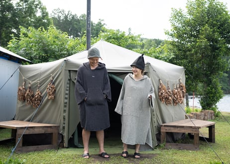 LUHTA [ルフタ] ×The Sauna コラボ サウナポンチョ