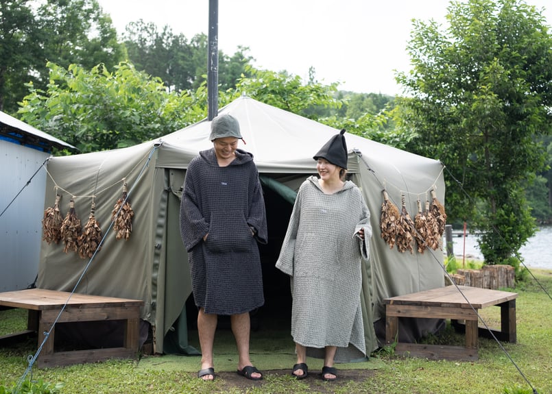 LUHTA [ルフタ] ×The Sauna コラボ サウナポンチョ | The Sauna（