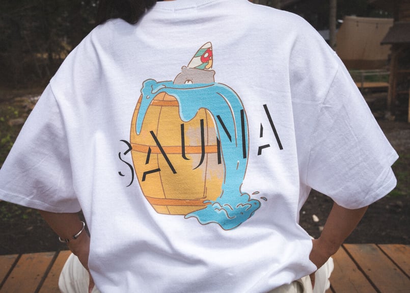 水風呂クマTシャツ | The Sauna（ザ サウナ）のオンラインストア