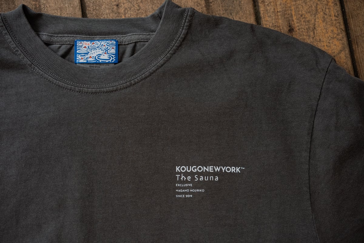 2025【KougoNewyork × The Sauna】大自然刺繍Tシャツ | The S