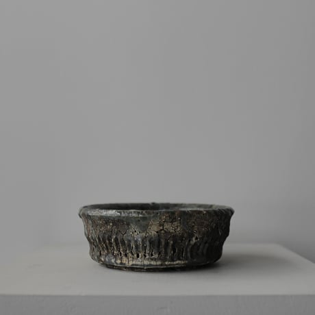 阪本健 陶器 小鉢 13cm （未使用） 阪本健 植木鉢 XPLANTS コラボ鉢