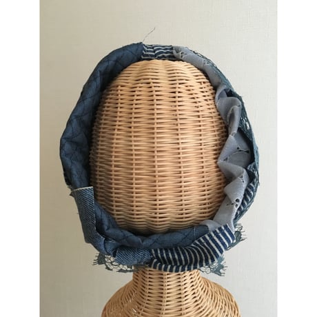 【一点物】Denim quilt/Blue