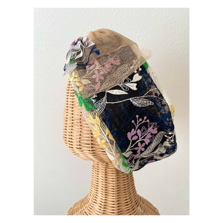 【一点物】Embroidery Lace Hair band