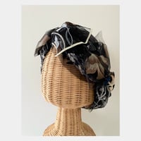 【刺繍シリーズ】flower embroidery/Black