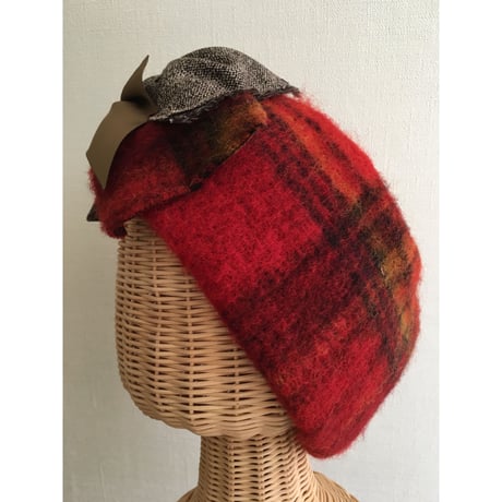 【一点物】wool ribbon/Red
