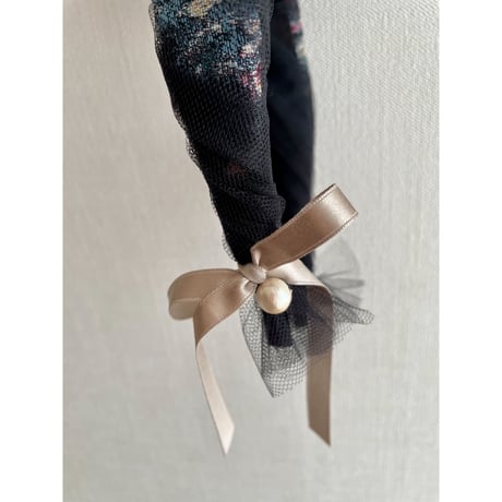 【エレガンスライン】Jacquard tulle