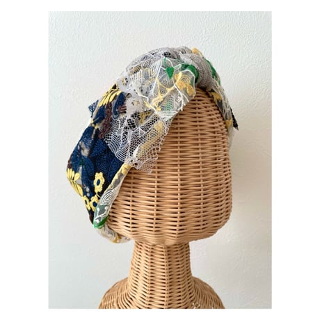 【一点物】Embroidery Lace Hair band