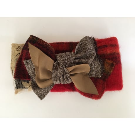 【一点物】wool ribbon/Red