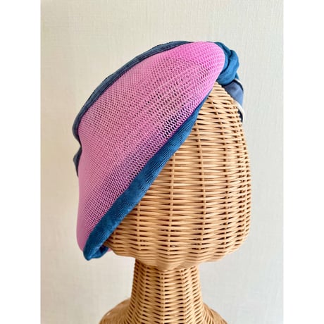 【一点物】mix turban/Pink