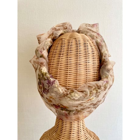 Flower gradation/Beige