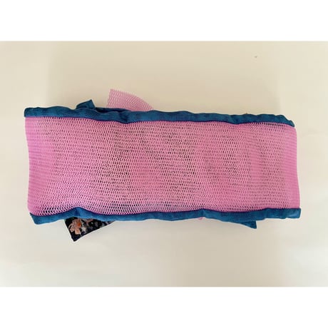 【一点物】mix ribbon turban/Pink