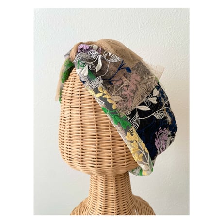 【一点物】Embroidery Lace Hair band