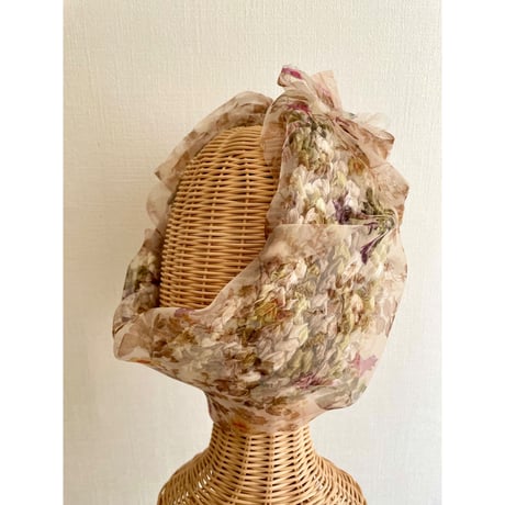 Flower gradation/Beige