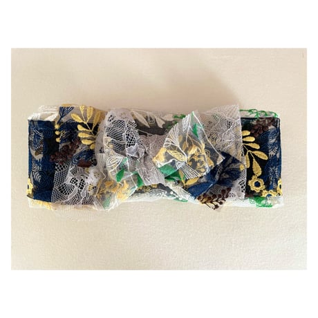 【一点物】Embroidery Lace Hair band