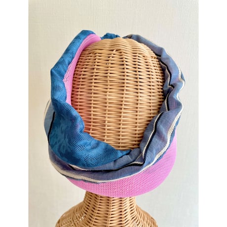 【一点物】mix turban/Pink