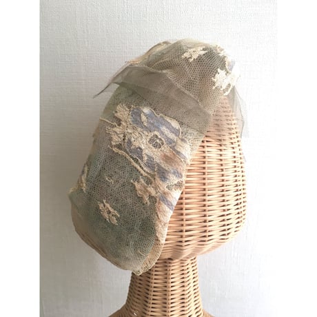 【一点物】gradational ribbon/Beige