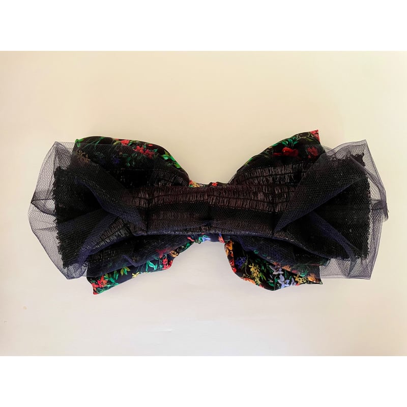 ネイビー＊M80＊ribbon flower＊マタニティフォト用ボディシール ネイビー＊M80＊ribbon flower＊マタニティフォト用ボディシール