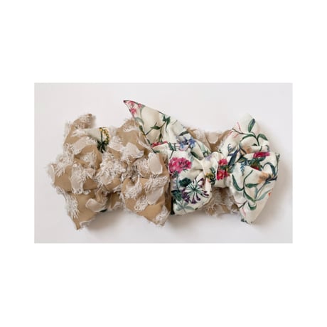 【Flowerシリーズ】FlowerRibbon/White