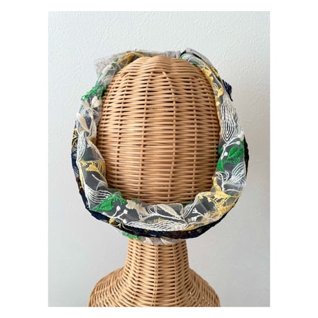 【一点物】Embroidery Lace Hair band
