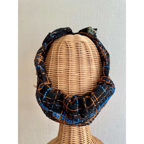 checkered pattern/Black