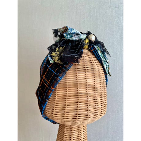 checkered pattern/Black