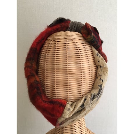 【一点物】wool ribbon/Red