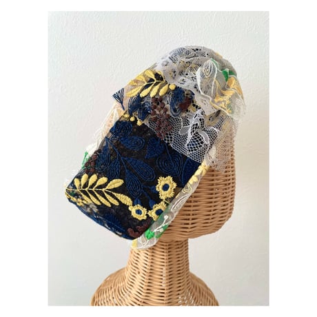 【一点物】Embroidery Lace Hair band