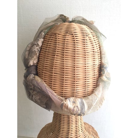 【一点物】gradational ribbon/Beige