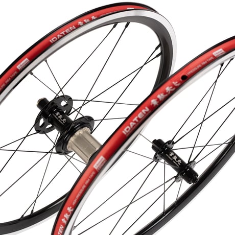 Parallel Race□406-F74/R130B ホイールセット【パラレルレース】ブラック