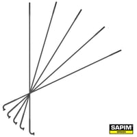Parallel Race (ブラック)用 SAPIM Laser スポーク　5本セット