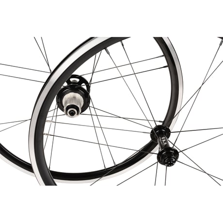 Parallel Race■451-F100/R130B ホイールセット【パラレルレース】ブラック