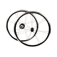 Parallel Race□451-F74/R130B ホイールセット【パラレルレース】ブラッ
