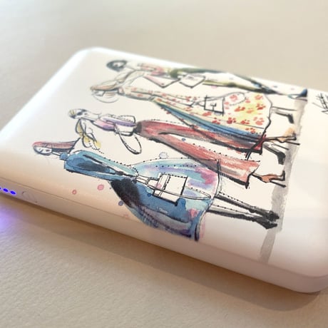 伊藤ナツキ モバイルバッテリー（※裏面 東京タワー）5000mAh