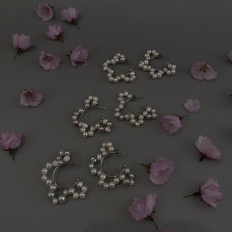 〈flower〉natural pearl