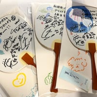 チェキ付きミニうちわ