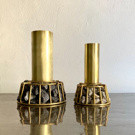25-sv stone weight flower base L