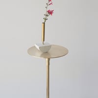 44-stone side table