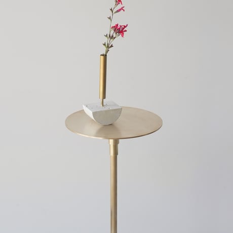 44-stone side table