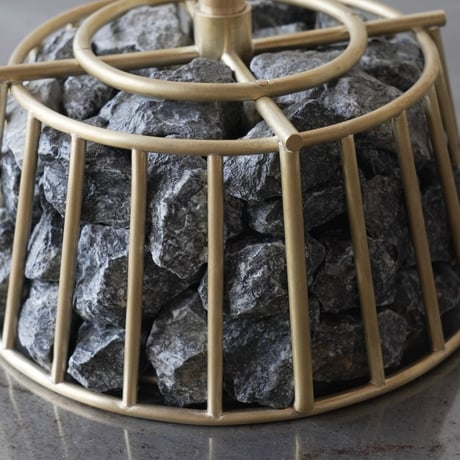 44-stone side table