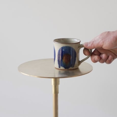44-stone side table