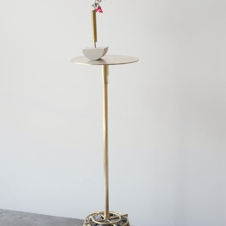 44-stone side table