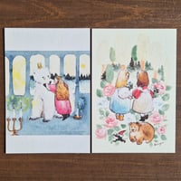 Krimgen | East o' the Sun and West o' the Moon & Snow White and Rose Red ポストカード2枚セット