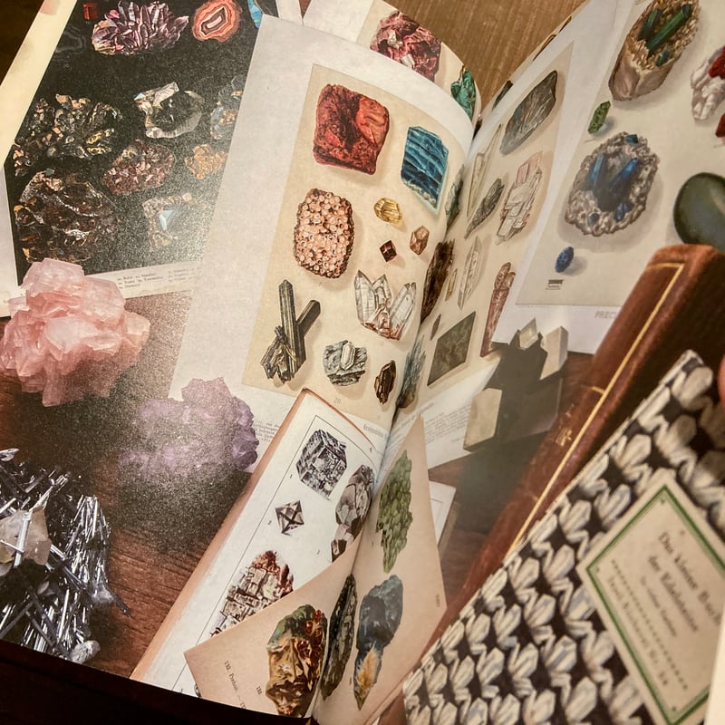 増補愛蔵版 美しいアンティーク鉱物画の本 | 本屋 itoito